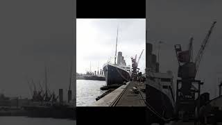 REAL Photos of The Beautiful Titanic Docked in Southampton in COLOUR!