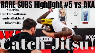RARE Submissions vs UFC MMA Fighters #5 Jiu-jitsu & Catch Wrestling DanTheWolfman vs AKA Thailand