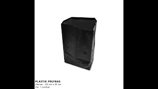 PRODUK Polybag Plastik Eceran Per 1 Lembar Ukuran 20 cm x 25 cm