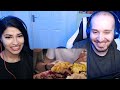 British Couple Reacts to Brits try real Texas BBQ for the first time!