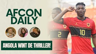 ANGOLA wint nipt, ALGERIJE speelt weer gelijk + voorbeschouwing MAROKKO - CONGO! I AFCON DAILY EP08