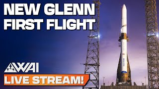 🔴WATCH LIVE: New Glenn Maiden Flight!