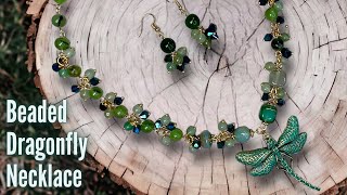 Learn How to Make a Beaded Dragonfly Necklace | Curated Bead Box