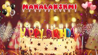 MAHALAKSHMI Birthday Song – Happy Birthday Mahalakshmi