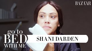 Celebrity Facialist Shani Darden's Nighttime Skincare Routine | Go To Bed With Me | Harper's BAZAAR