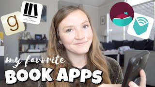MY FAVORITE BOOK APPS 📚📱 // track your reading, book recommendations, free audiobooks, and more!