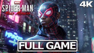 SPIDER-MAN MILES MORALES Full Gameplay Walkthrough / No Commentary 【FULL GAME】4K UHD