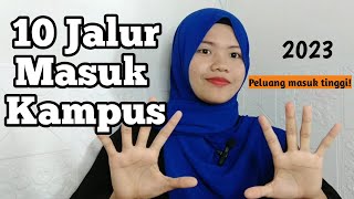 jalur masuk perguruan tinggi negeri