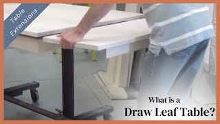 What is a Draw Leaf Table?
