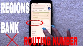 ✅ Regions Bank ABA Routing Number - Where Is It? 🔴
