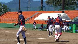 2017年9月10日第14回一般男子・松村山陽堂ＳＢＣ戦2回裏攻撃