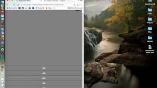 jQuery Responsive Menu | HTML, CSS, and JavaScript (jQuery)