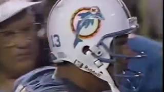 1995 Wk 03 Miami Beats Pittsburgh 23-10 - 1st Half; Highlights With Radio Call