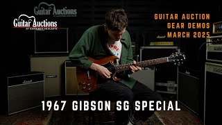 1967 Gibson SG Special | March 2025 Gear Demo | Guitar Auctions at GH