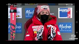 Women's Giant Slalom Kronplatz 2021 Run 1 (Full Race) #FisAlpine #SkiWeltcup #Kronplatz