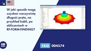 [EN] [PL] FAQ 004574 | W jaki sposób uzyskam rzeczywistą długość pręta np kabli po obliczeniach ...