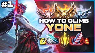 How To Climb With Yone - Iron To Diamond Ep. 1 | League of Legends