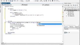 Input validation programming demo using Visual Basic language