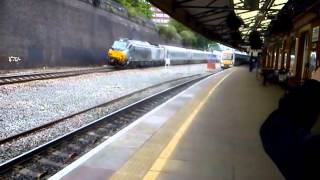 Chiltern railway class 82 dvt class 68010   at high wy