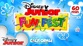 Disney Junior Fun Fest Stage Shows | Mickey Mouse Funhouse | 60 Minute Compilation | @disneyjunior​