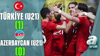 Türkiye U21 1-0 Azerbaycan U21 (Hazırlık Maçı) / 17.06.2023