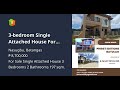 3-bedroom Single Attached House For Sale in Nasugbu Batangas