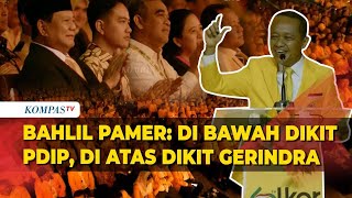 Ketum Golkar Bahlil Pamer ke Presiden soal Pileg: di Bawah Dikit PDIP, di Atas Dikit Gerindra