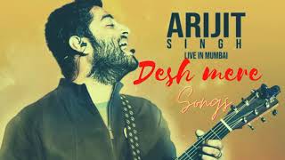Desh mere | lyrics | bhuj | ajay d |sanjay d | arijit singh | arko, manoj m