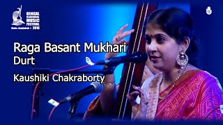 Raga Basant Mukhari- Drut  I  Kaushiki Chakraborty at Bengal Classical Music Festival 2012