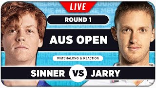 SINNER vs JARRY • Australian Open 2025 • LIVE Tennis Watchalong