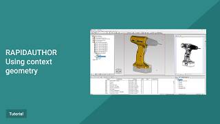 RapidAuthor Tutorial. Using context geometry
