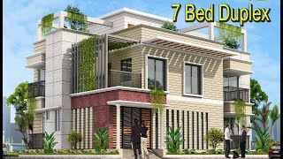 Best Duplex Home plan |২ কাঠা জমিতে ৭ বেডের অসাধারন ডুপ্লেক্স বাড়ির প্লান|