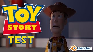 [Blender] Toy Story Woody Test Animation
