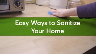 How to Sanitize Your Home | Consumer Reports