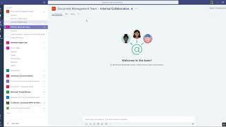 Part 1 of Teams Document Management - Introduction to Document Management in Microsoft teams