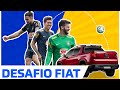 Desafio FIAT com os jogadores da Seleção Brasileira