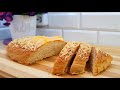 Mischen Sie Wasser mit Mehl, Sie werden vom Ergebnis begeistert sein! Weißbrot mit Käse. Brot backen