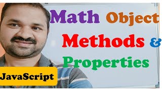 Math Object Methods and Properties in JavaScript || JavaScript Tutorial for Beginners