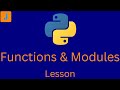 Functions And Modules In Python