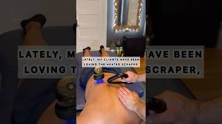 As a massage therapist, Love the Achedaway heated scrapers. #massagetherapy #cuppingtherapy #iastm