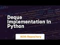 deque implementation in python