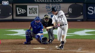 TOR@NYY: Headley grounds out, thinks ball is foul