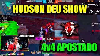 HUDSON RECUPERA SENSI E DA SHOW DE CAPA NO 4v4 APOSTADO !!