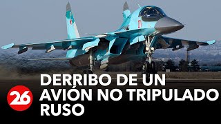 GUERRA RUSIA-UCRANIA | Así derribaron las fuerzas aéreas ucranianas un avión no tripulado ruso