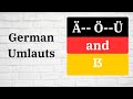 German Umlauts Ä, Ö, Ü and ẞ #learngerman  #alphabet #german @germanlearnlanguage