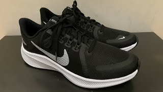 NIKE QUEST 4 MEN'S RUNNING SHOE CLOSER LOOK NIKE MENS SHOES RUNNING SNEAKERS REVIEW REVIEWS SHOPPING