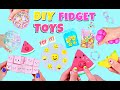 10 DIY FIDGET TOYS IDEAS -  Viral TikTok  Fidget Toys Complation - Emoji POP IT Toy and much more!