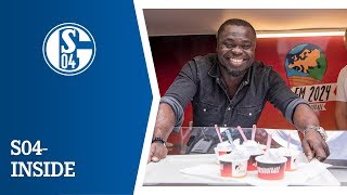 Mit Gerald Asamoah unterwegs im EiscrEM-Mobil