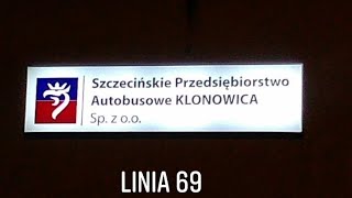 Szczecin wSPA-K czyli autobusem po Szczecinie - linia 69 (Kołłątaja - Ludowa) #1100