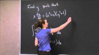 Differential Equation | MIT 18.01SC Single Variable Calculus, Fall 2010